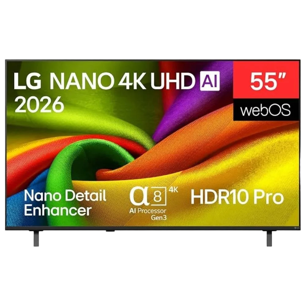 LG Nano 55NU850B6LA - 55" 4K 60Hz Smart TV Wifi Bluetooth HDR10, vue 1