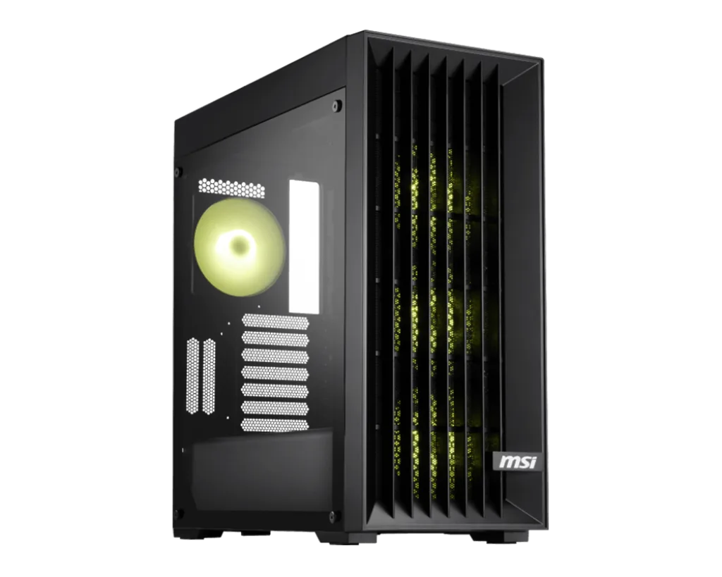 MSI MAG FORGE 210R AIRFLOW Noir - MT/Sans Alim/ATX — vue 1