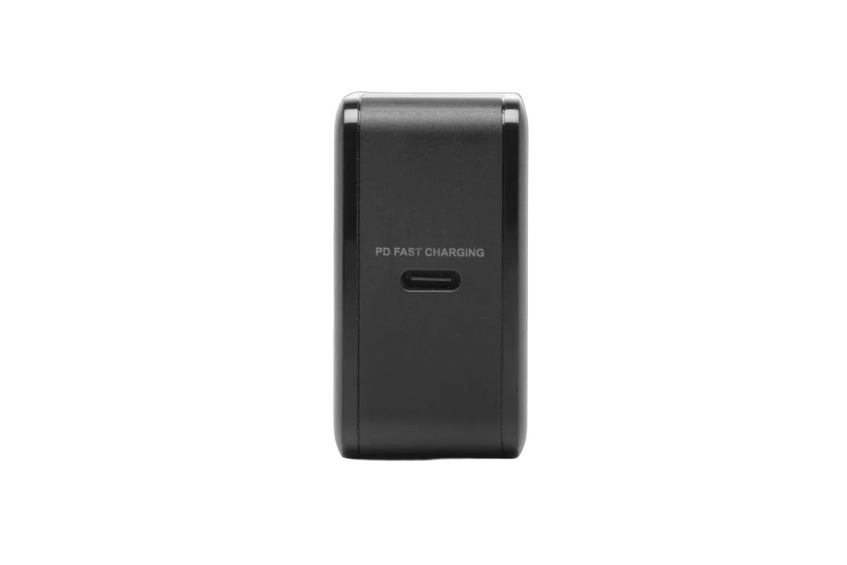 Bluestork Chargeur GaN 65W - USB-C + Câble USB-C 1.8m - Noir — vue 3