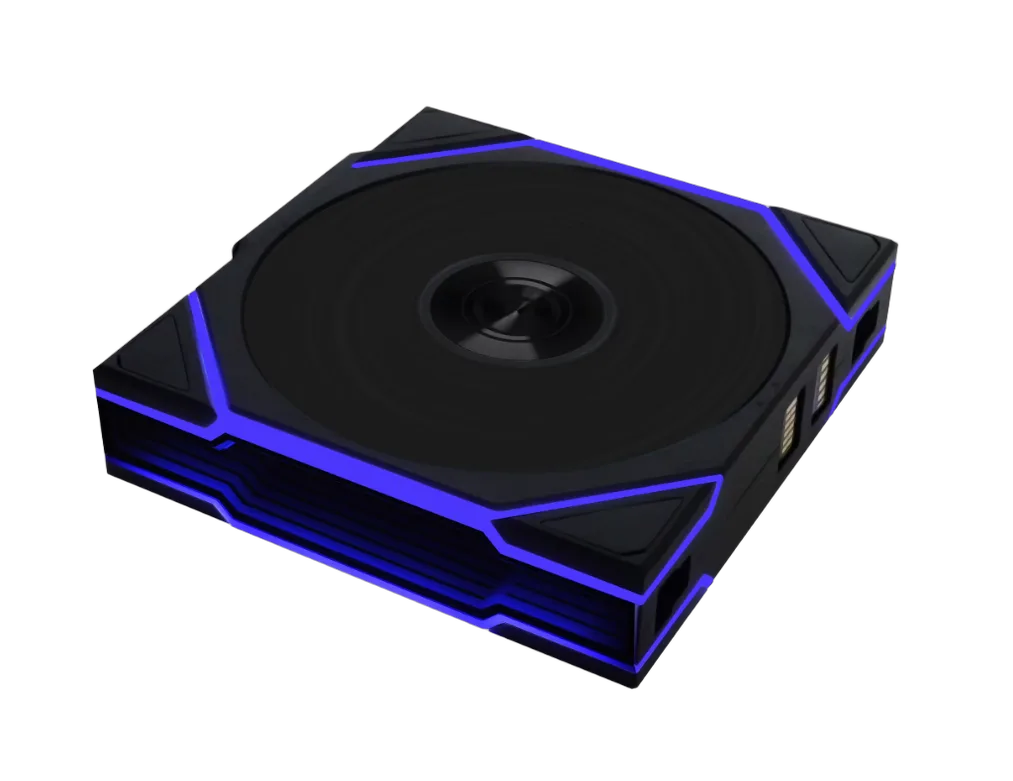 Lian-Li UNI FAN TL Sans fil Reverse Blade + Contrôleur - Pack 3x120mm - Noir — vue 4