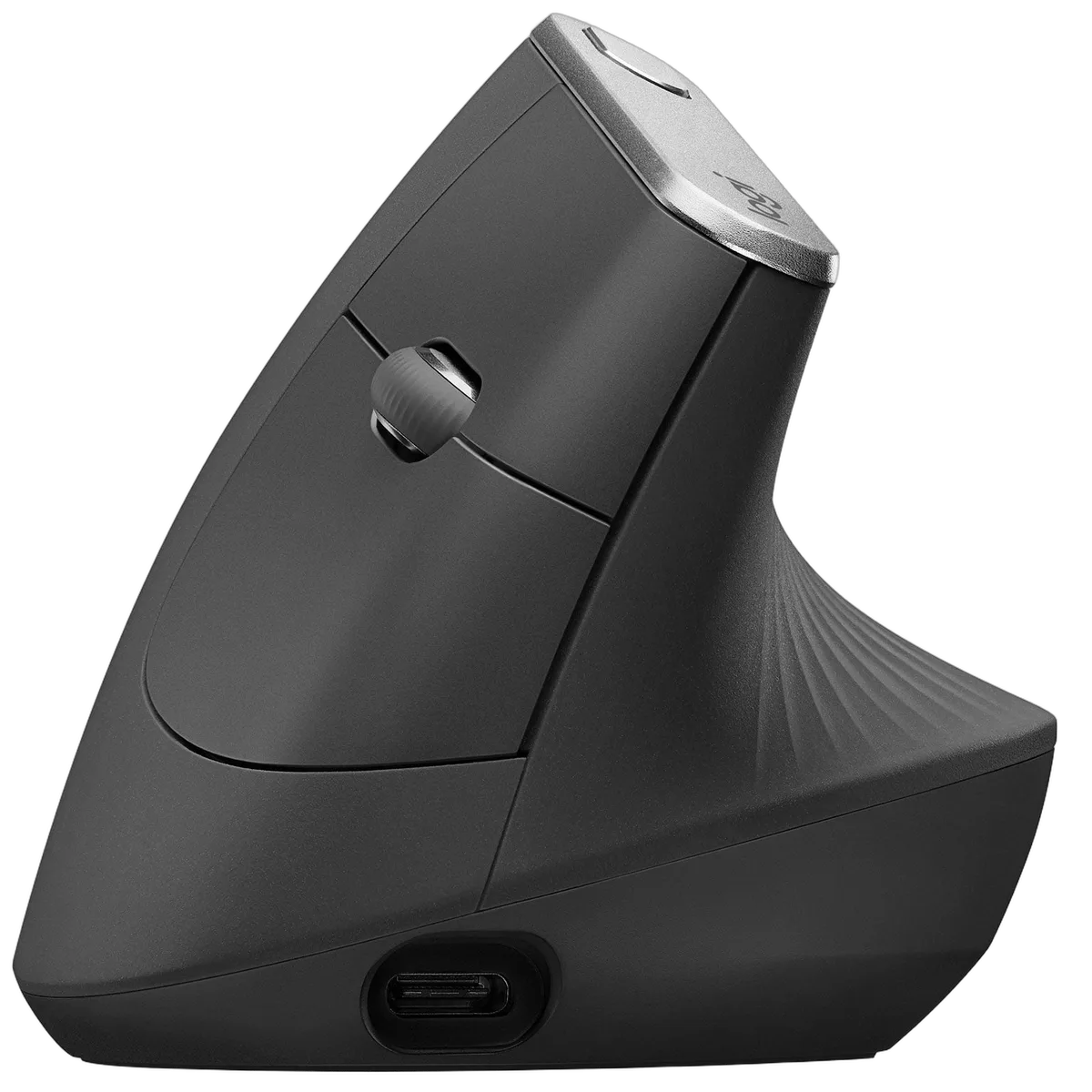 Logitech MX Vertical - Sans-Fil - Gris — vue 3