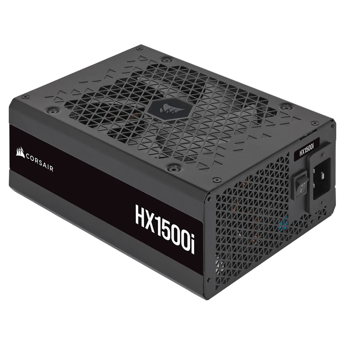 Corsair ATX 1500W - 80+ Platinum - HX1500i C20 Version Noir — vue 3