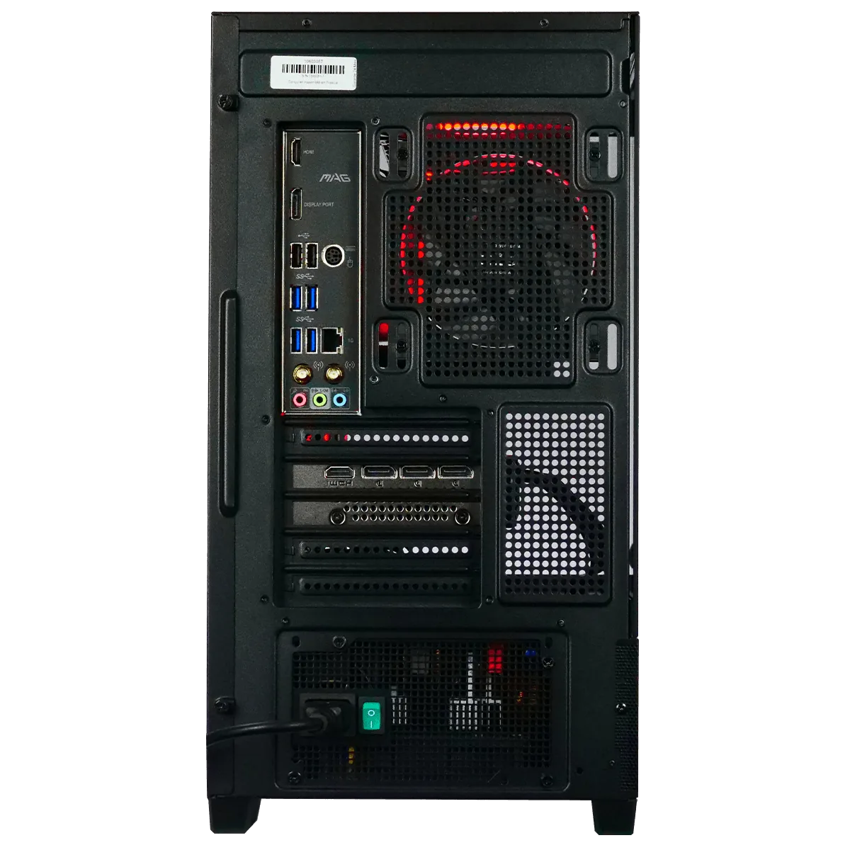 ARES - R7-5700X/5060Ti-8Go/32Go/1To — vue 6