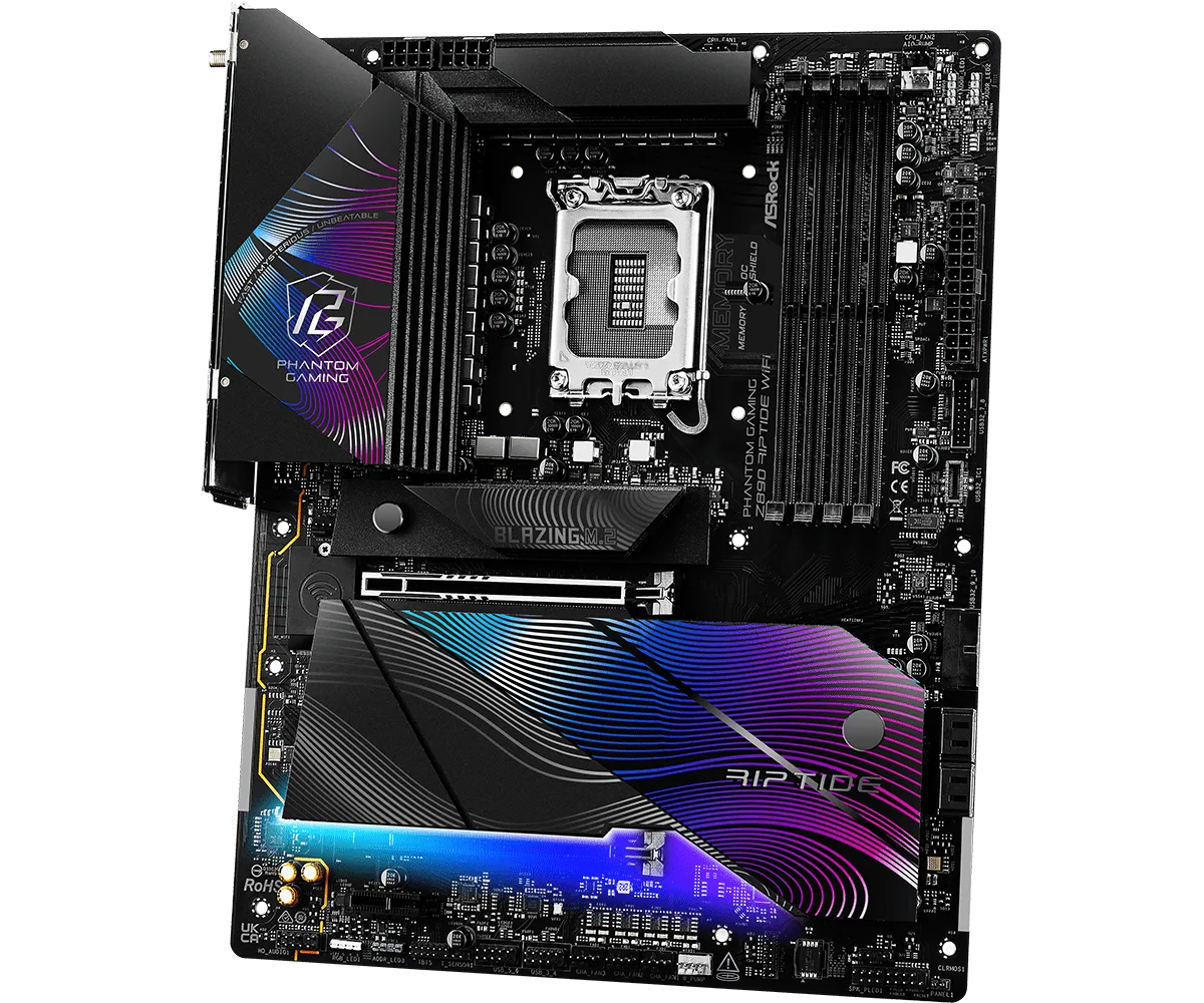 ASRock Z890 RIPTIDE WIFI — vue 5