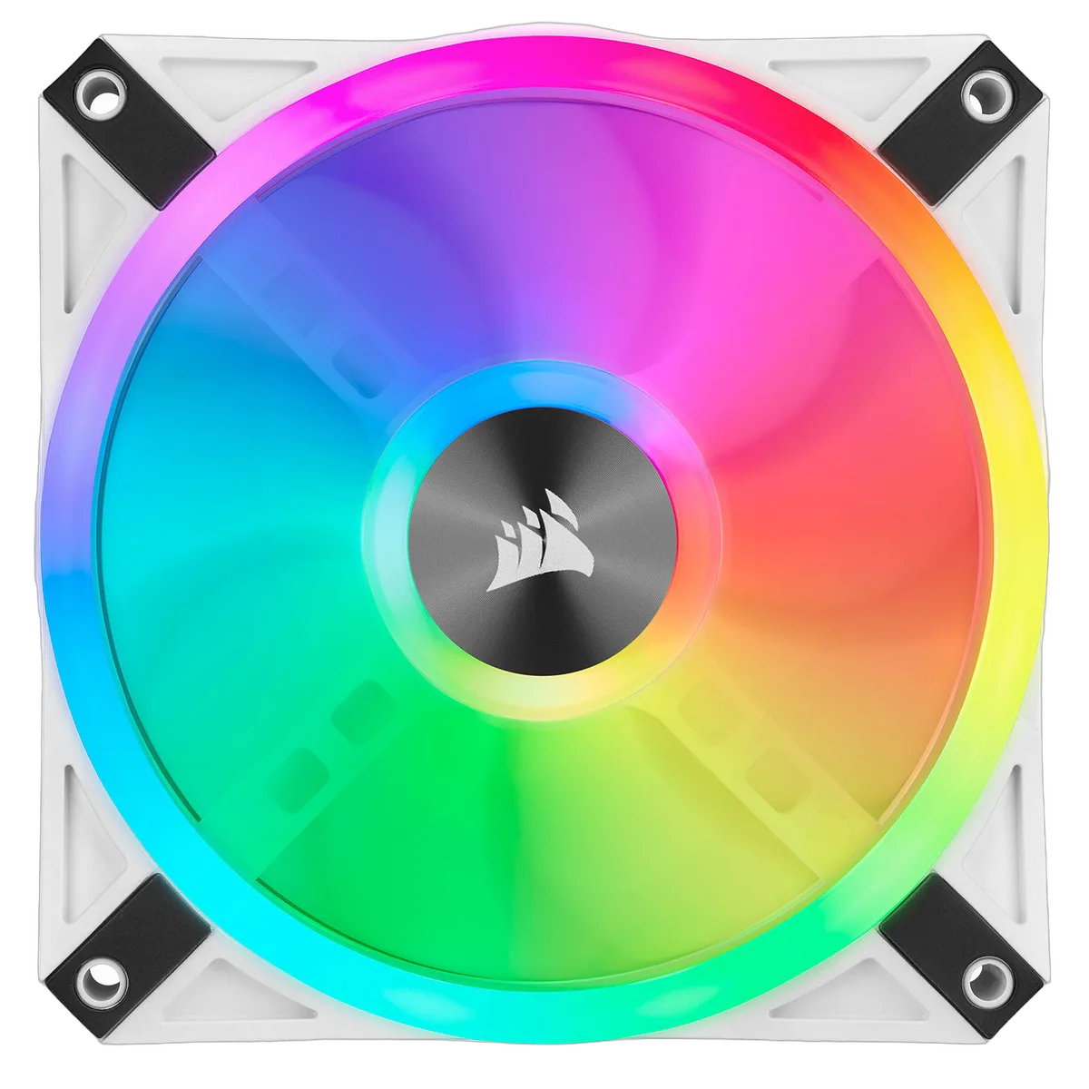 Corsair Kit de trois ventilateurs QL120 RGB Blancs 120mm - CO-9050104-WW — vue 4