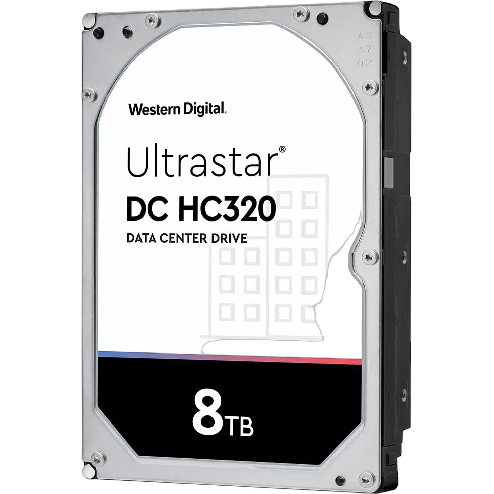 WD 8To SATA III 256Mo Ultrastar Data Center HC320 HUS728T8TALE6L4 — vue 5