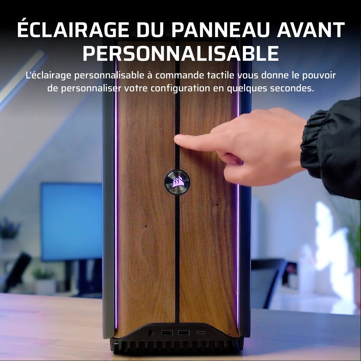 Corsair ONE i600 Metal Dark - Core Ultra 7 270K RTX 5070 32Go 1To W11 — vue 7