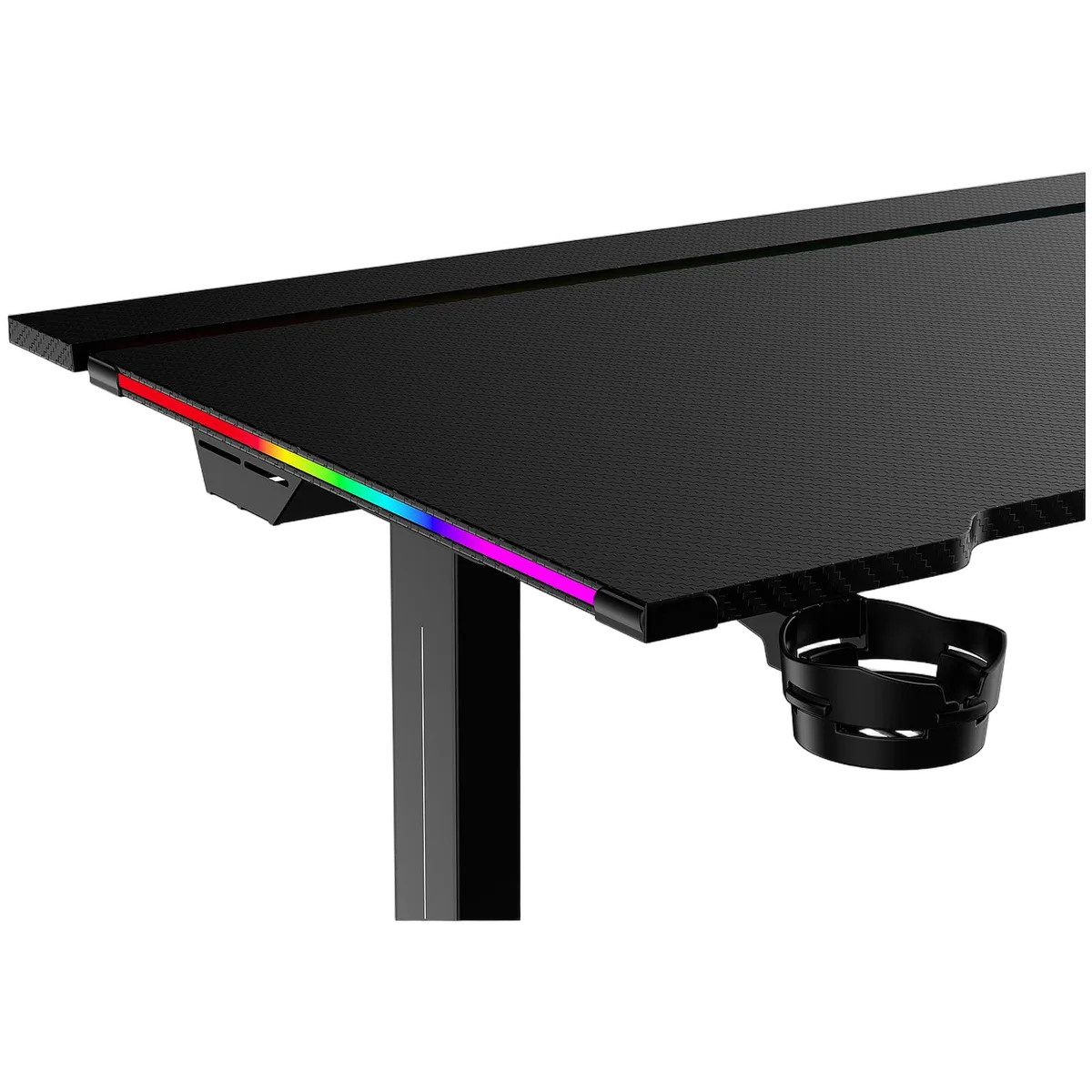 The G-LAB K-Desk Platinium RGB/Noir — vue 4