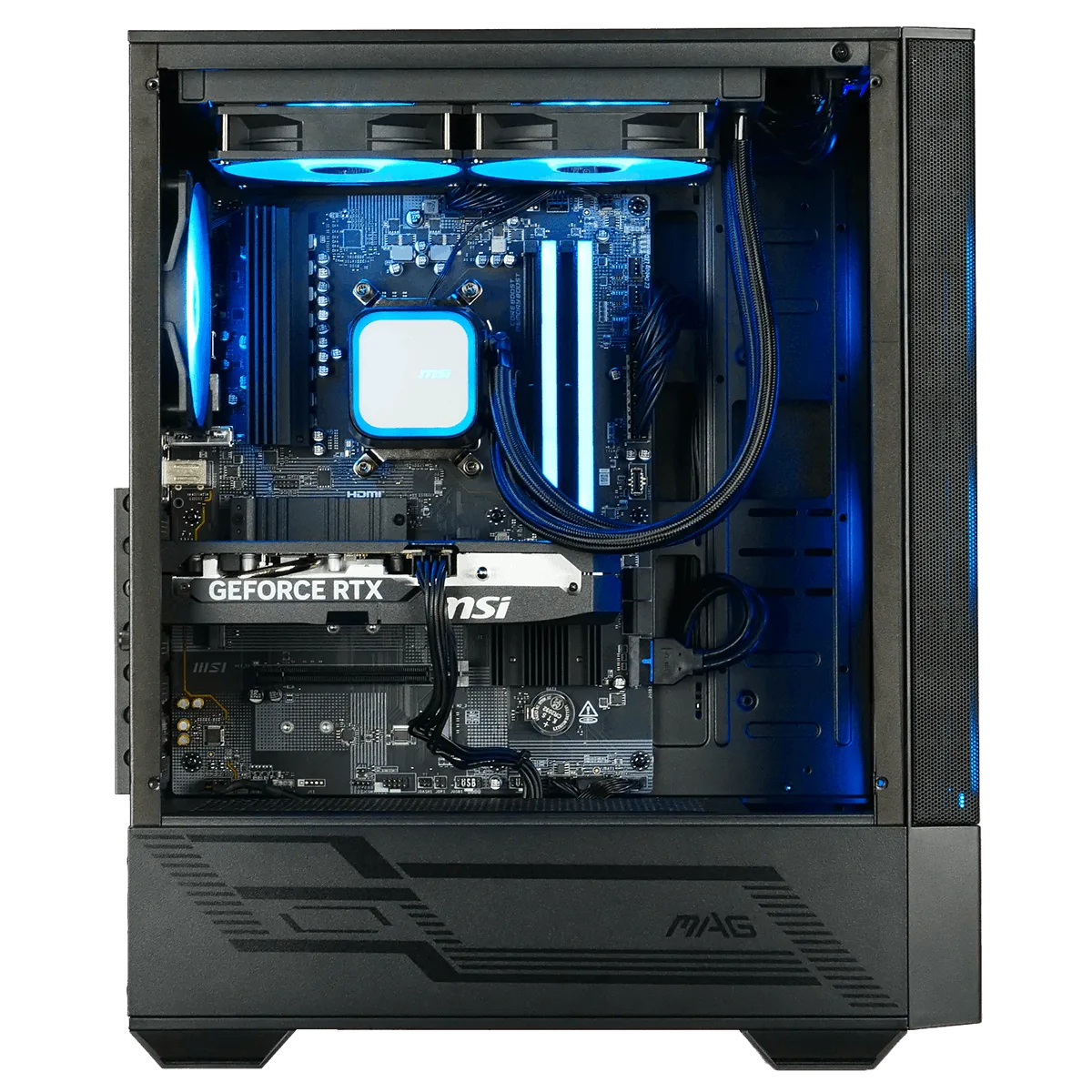 AQUAFORGE - R5-8400F /5060Ti-8Go/16Go/1To — vue 2