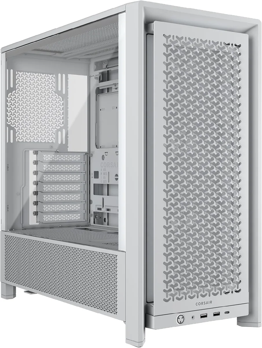 Corsair Frame 4000D RS ARGB Blanc - MT/Sans Alim/ATX - — vue 1