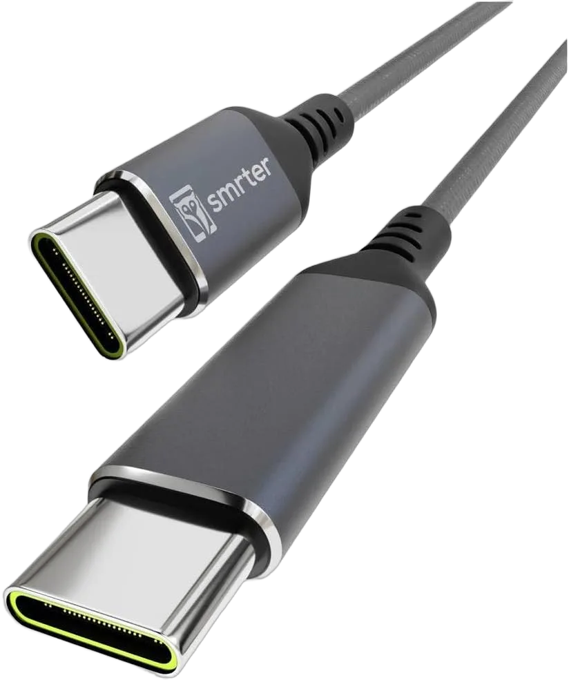 Câble USB-C mâle/mâle - 1m - Anthracite — vue 1