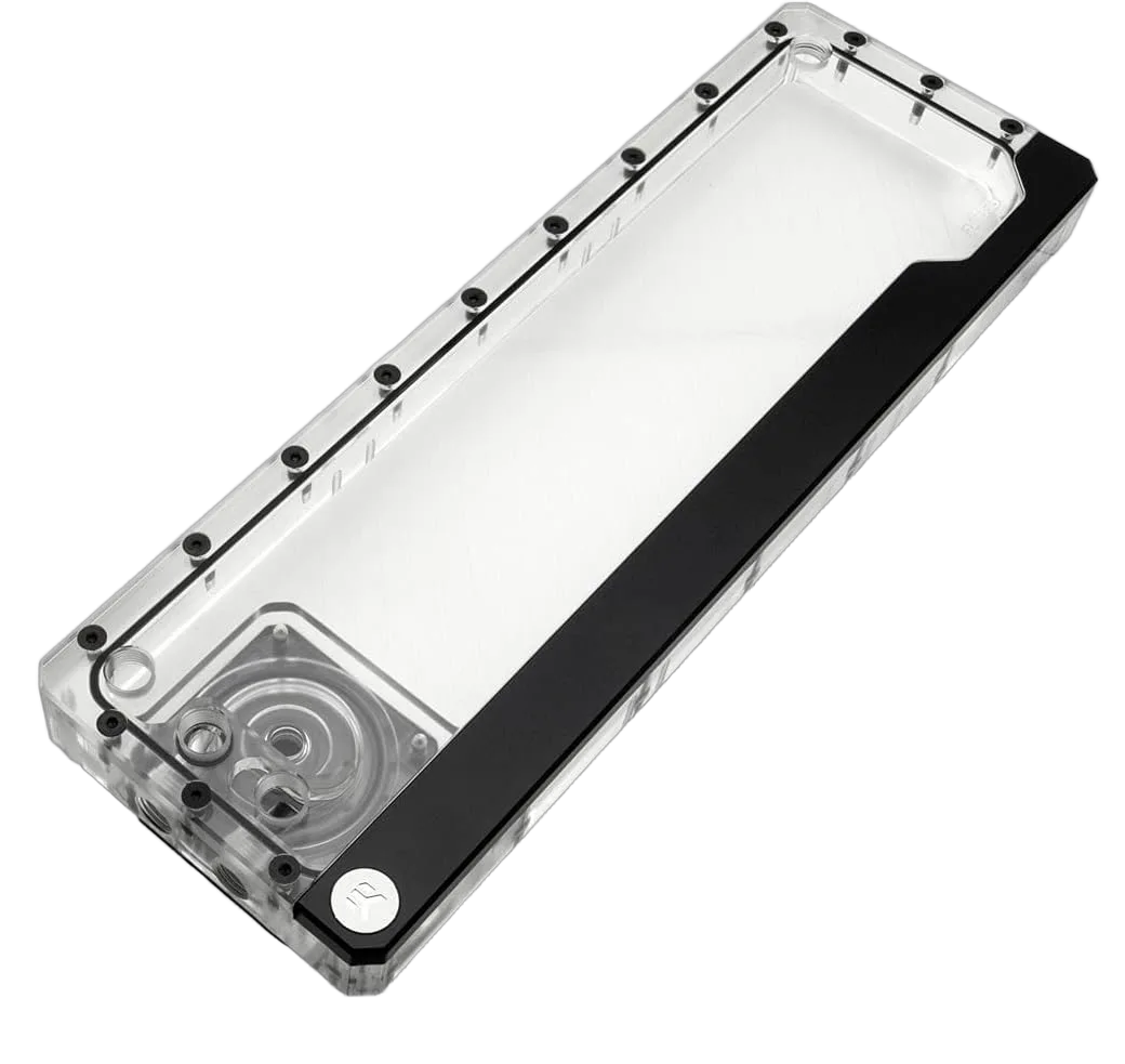 EK Water Blocks EK-Quantum Kinetic FLT 360 DDC PWM D-RGB - Acryl — vue 1
