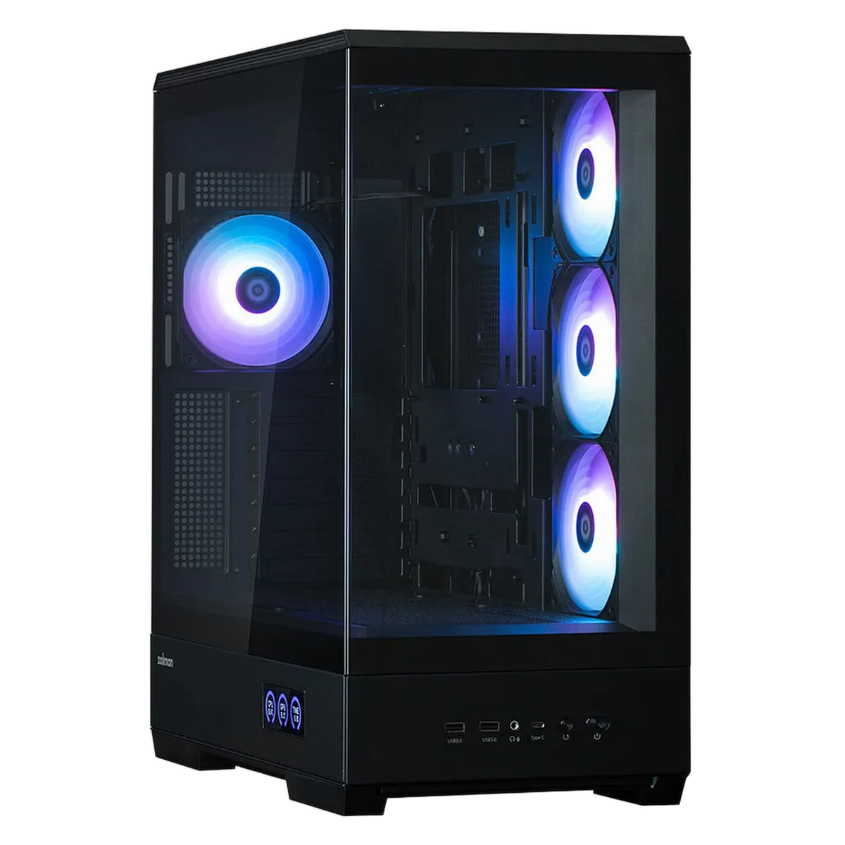 Zalman P50 DS RGB Noir - MT/Sans Alim/ATX — vue 1