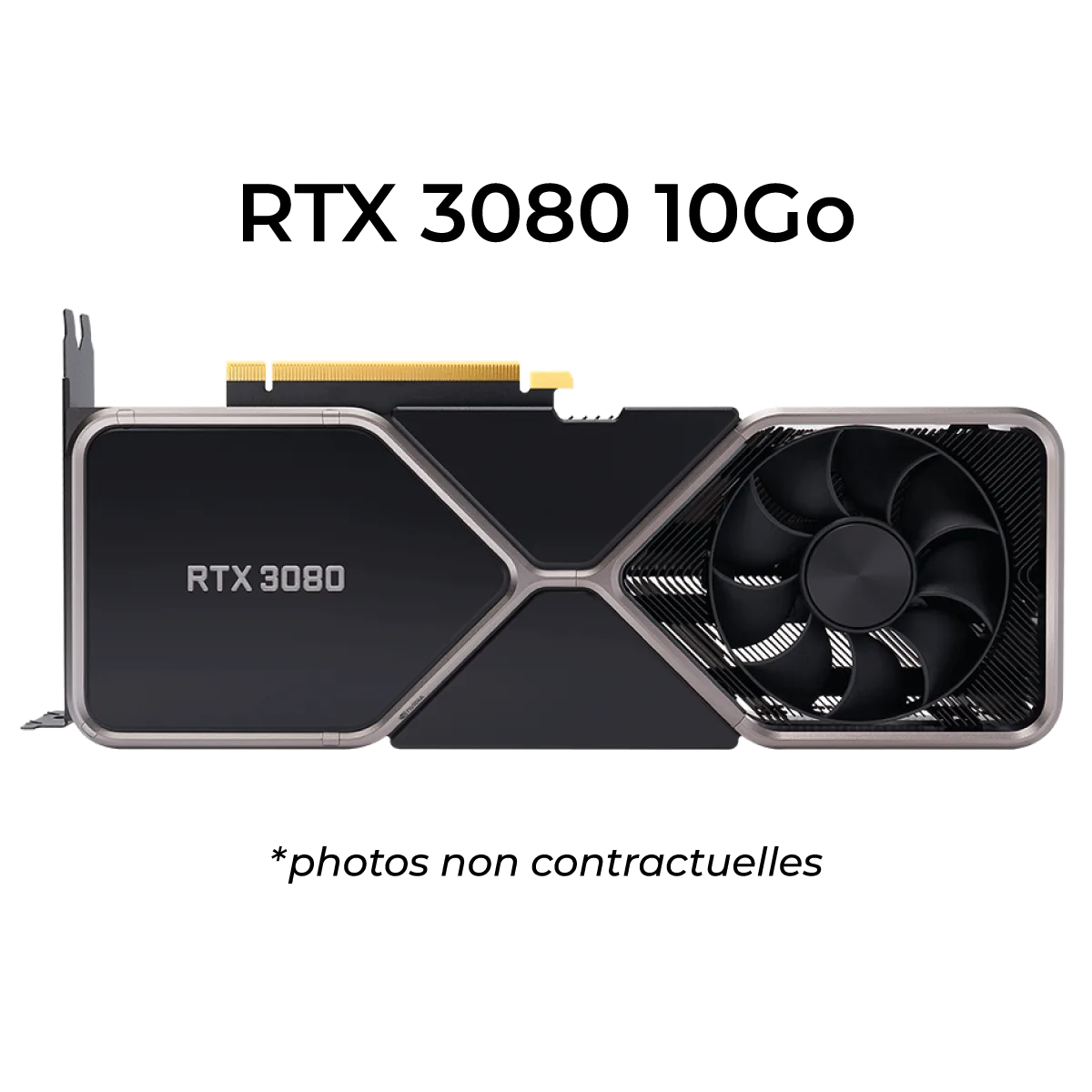 Gigabyte Carte graphique RTX 3080 10GB-Seconde Vie — vue 1