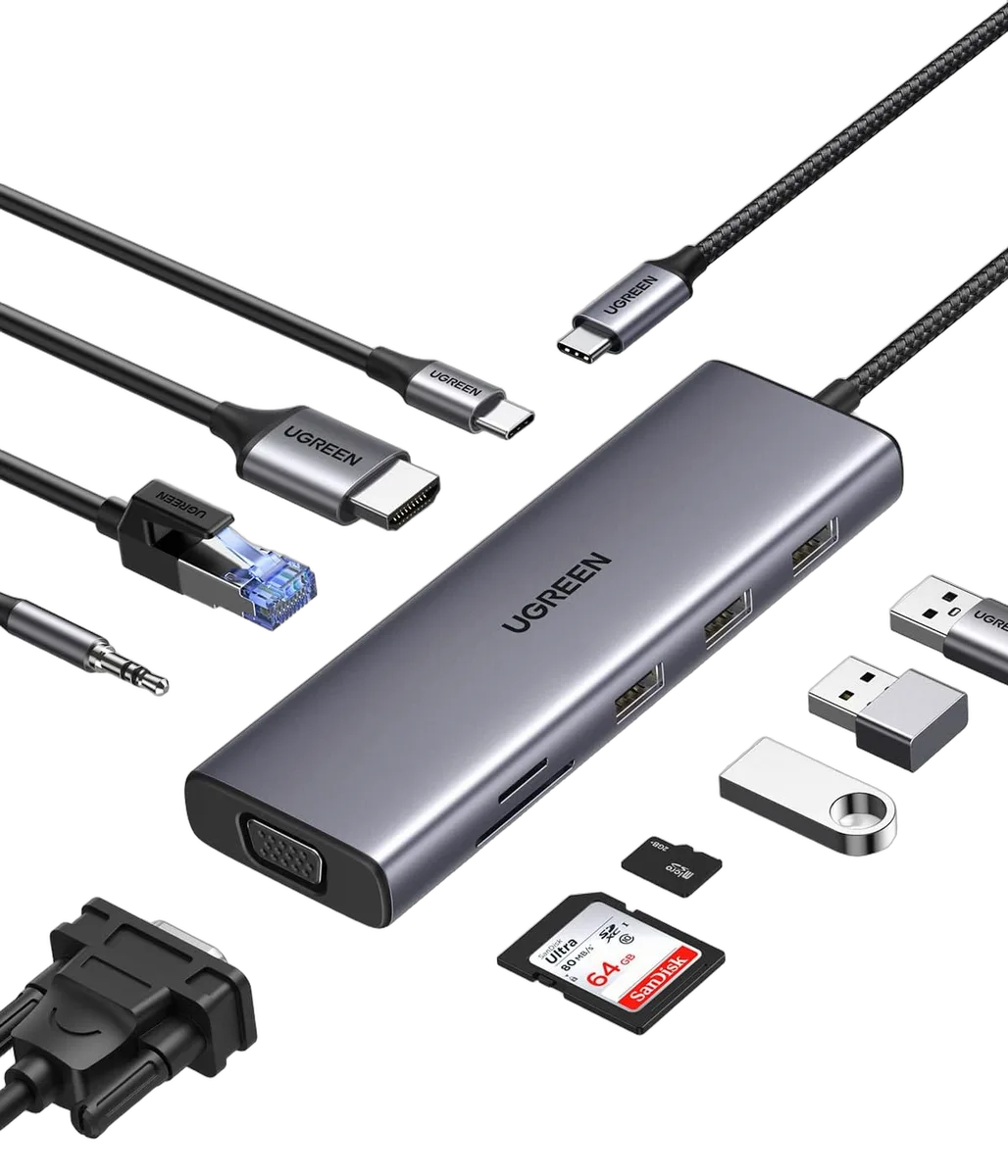 UGREEN Station d'accueil USB-C - 10 ports — vue 1