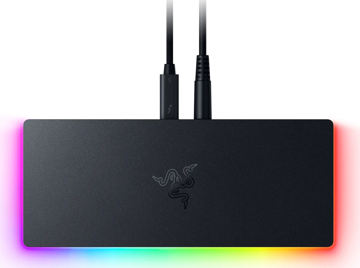 Razer Thunderbolt 5 Dock Chroma Noir - EU — vue 7
