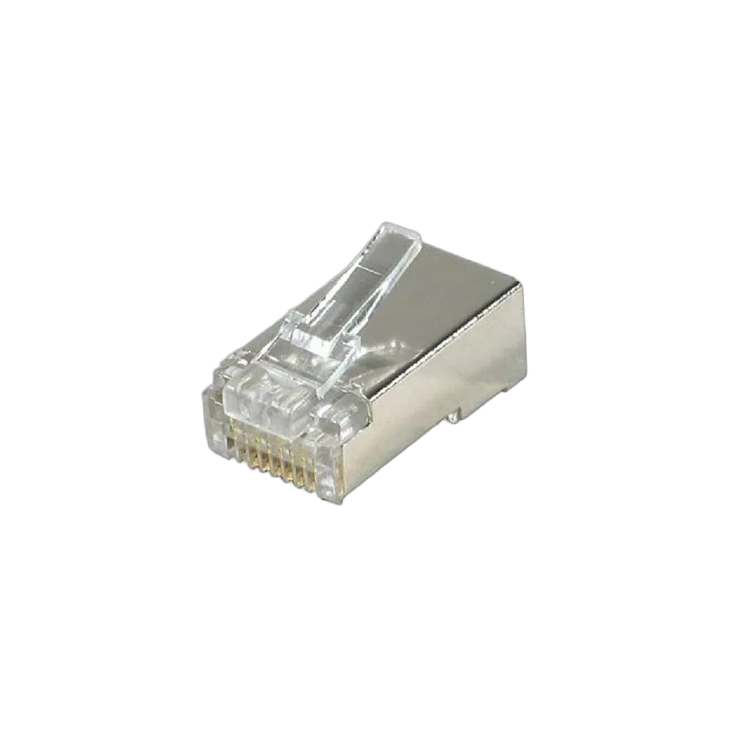 Connecteurs RJ45 Blindés Cat.6 + insert (par 10) — vue 1
