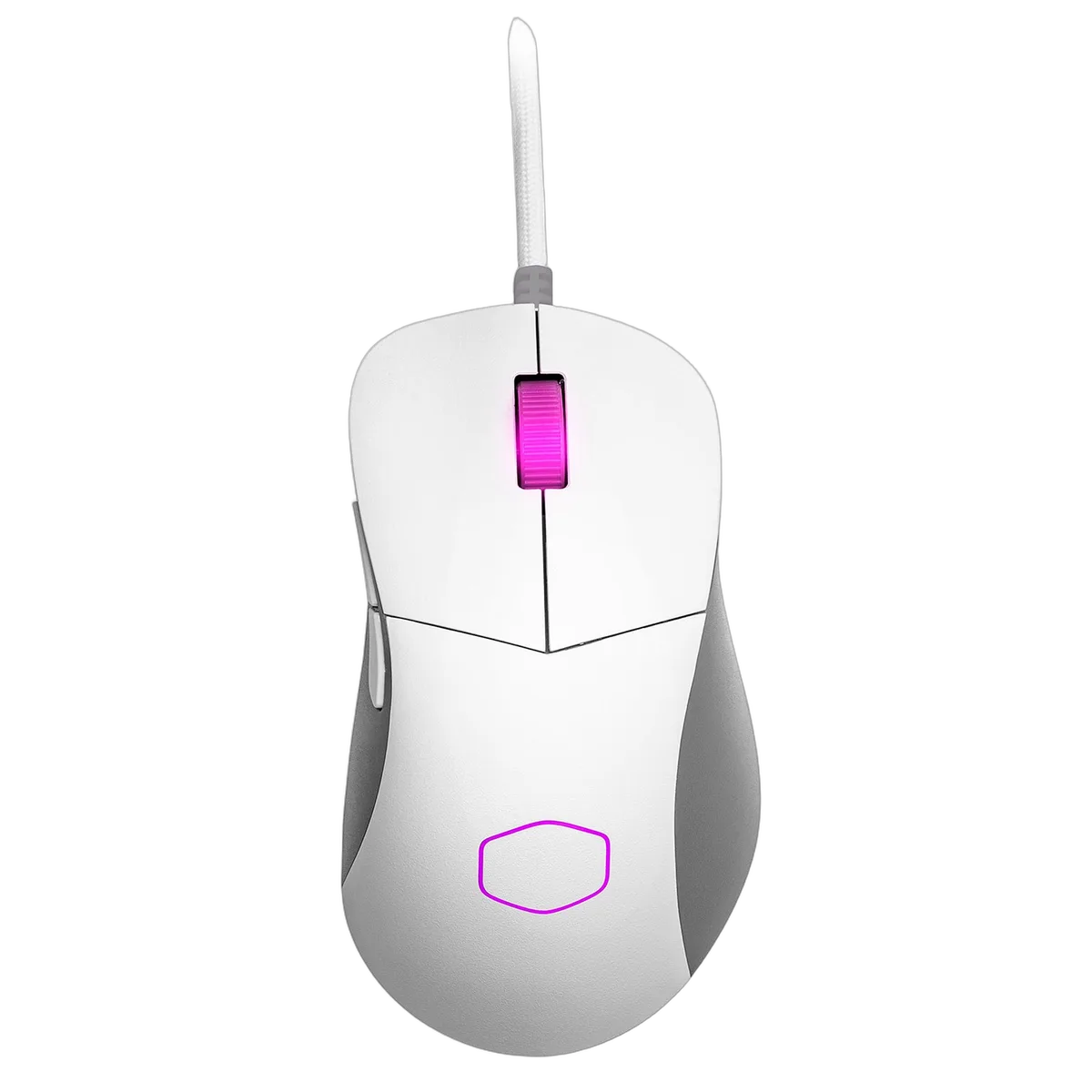 Cooler Master MM730 - Filaire - RGB - Blanc — vue 2
