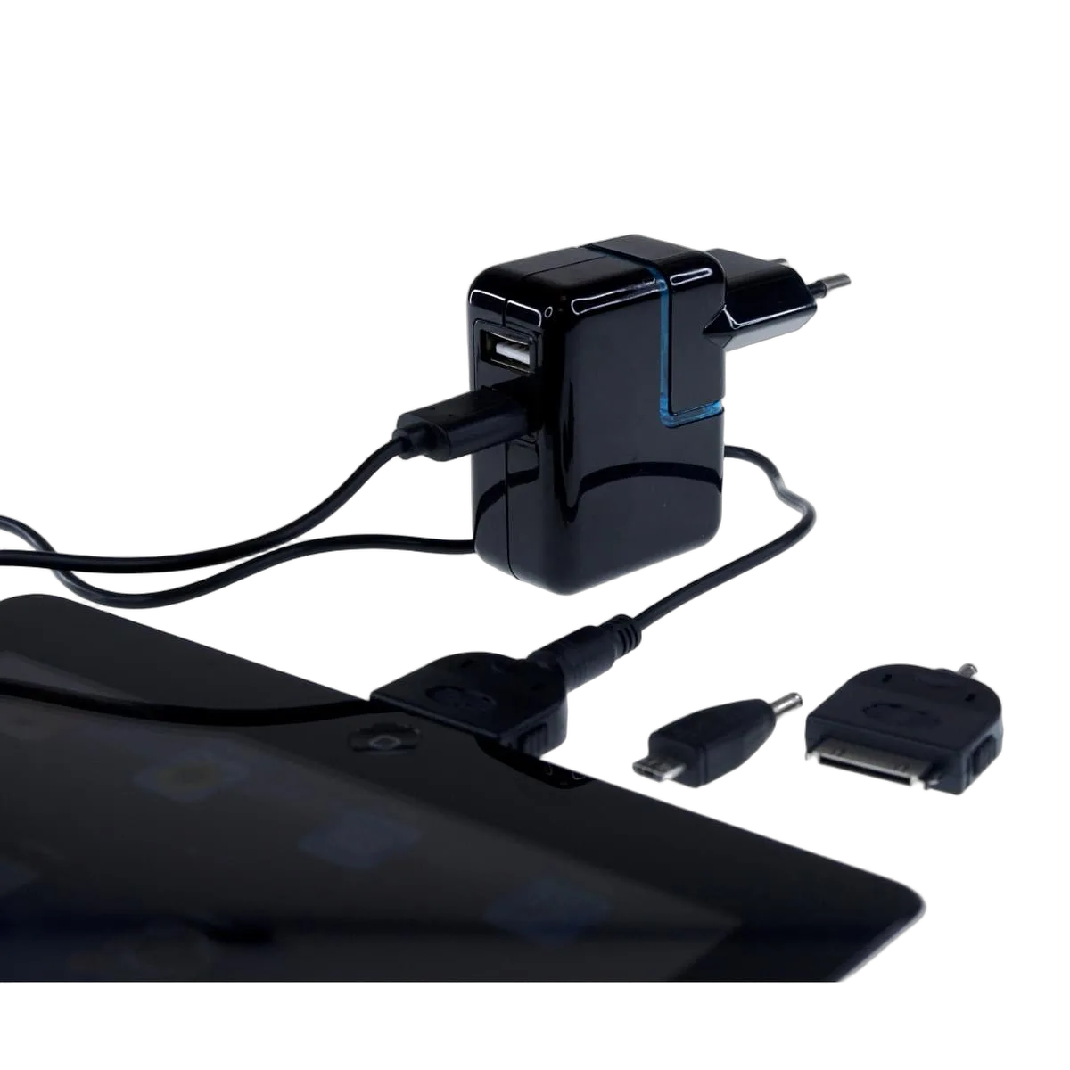 Bluestork Chargeur Univ. pour tablette Samsung/Apple +connec — vue 1
