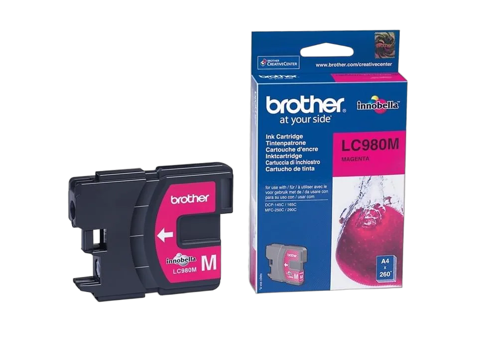Brother Cartouche LC980M Magenta — vue 1