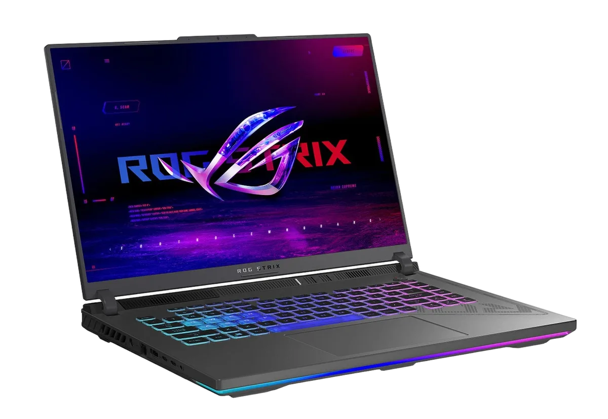Asus ROG STRIX G16 - 16" FHD+ 165Hz Ryzen 9 8940HX RTX 5060 16Go 512Go W11 — vue 2