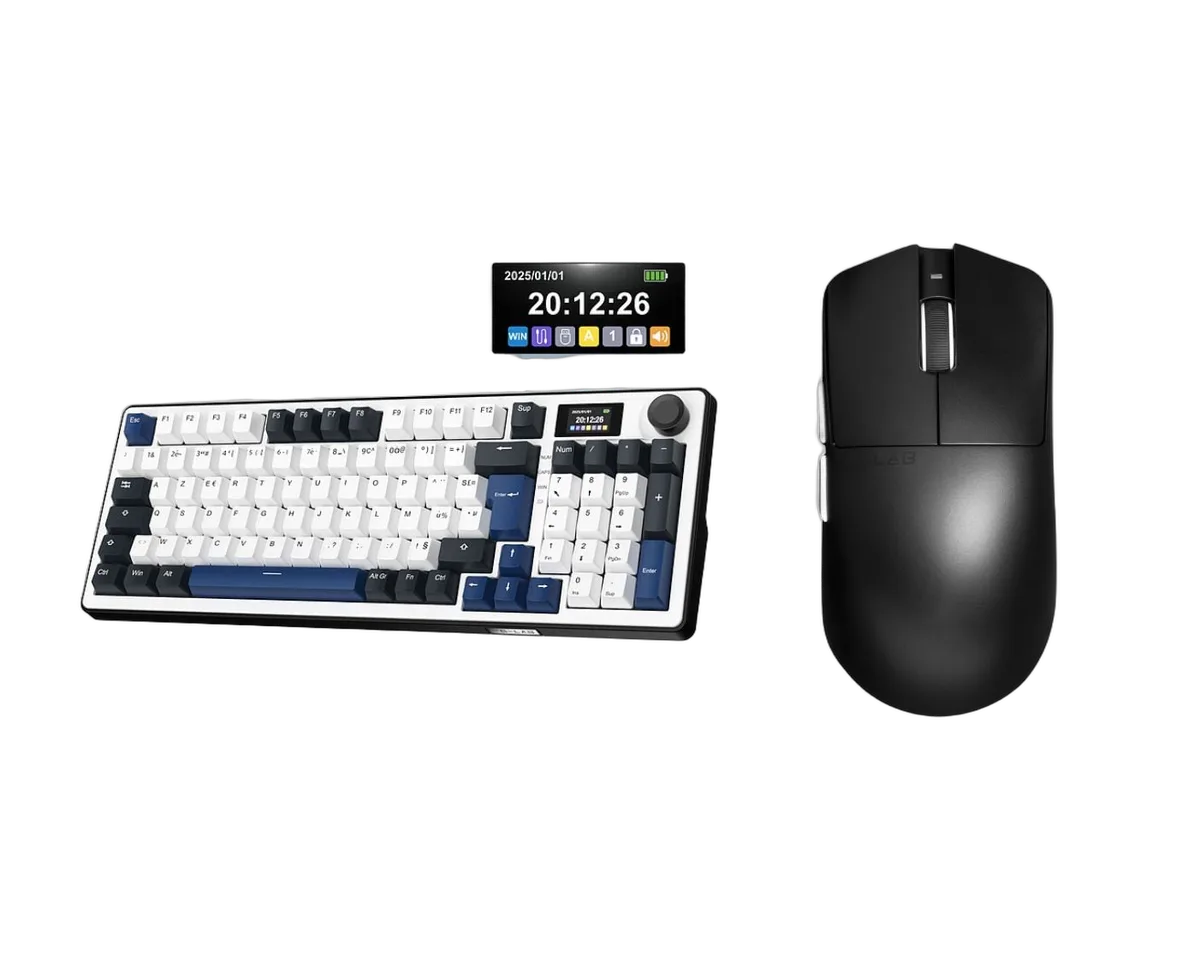 The G-LAB Keyz Elite 450 RGB écran LCD + Kult Elite M100 — vue 1