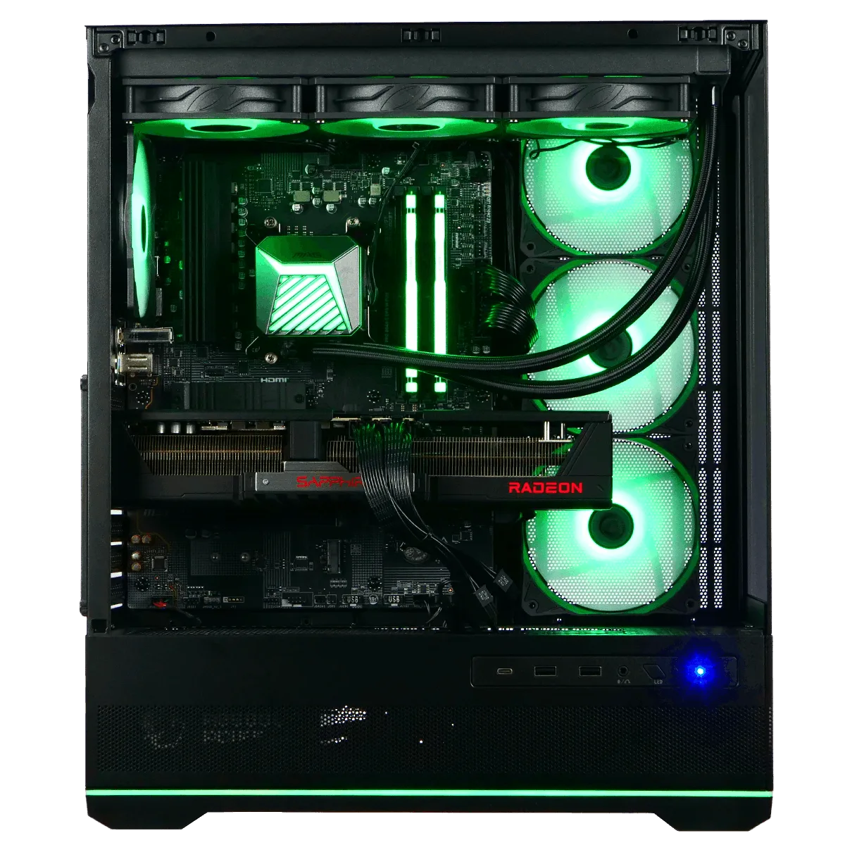 MONSTER - R7-7800X3D/9070XT/32Go/1To — vue 2