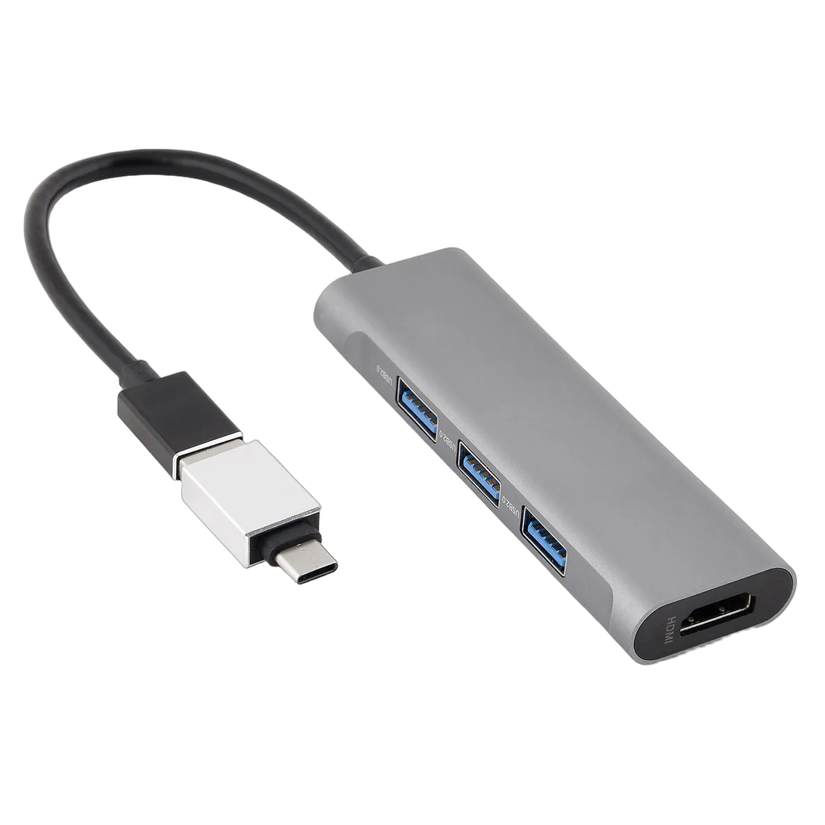 Bluestork 3 Ports USB 2.0 + HDMI — vue 1