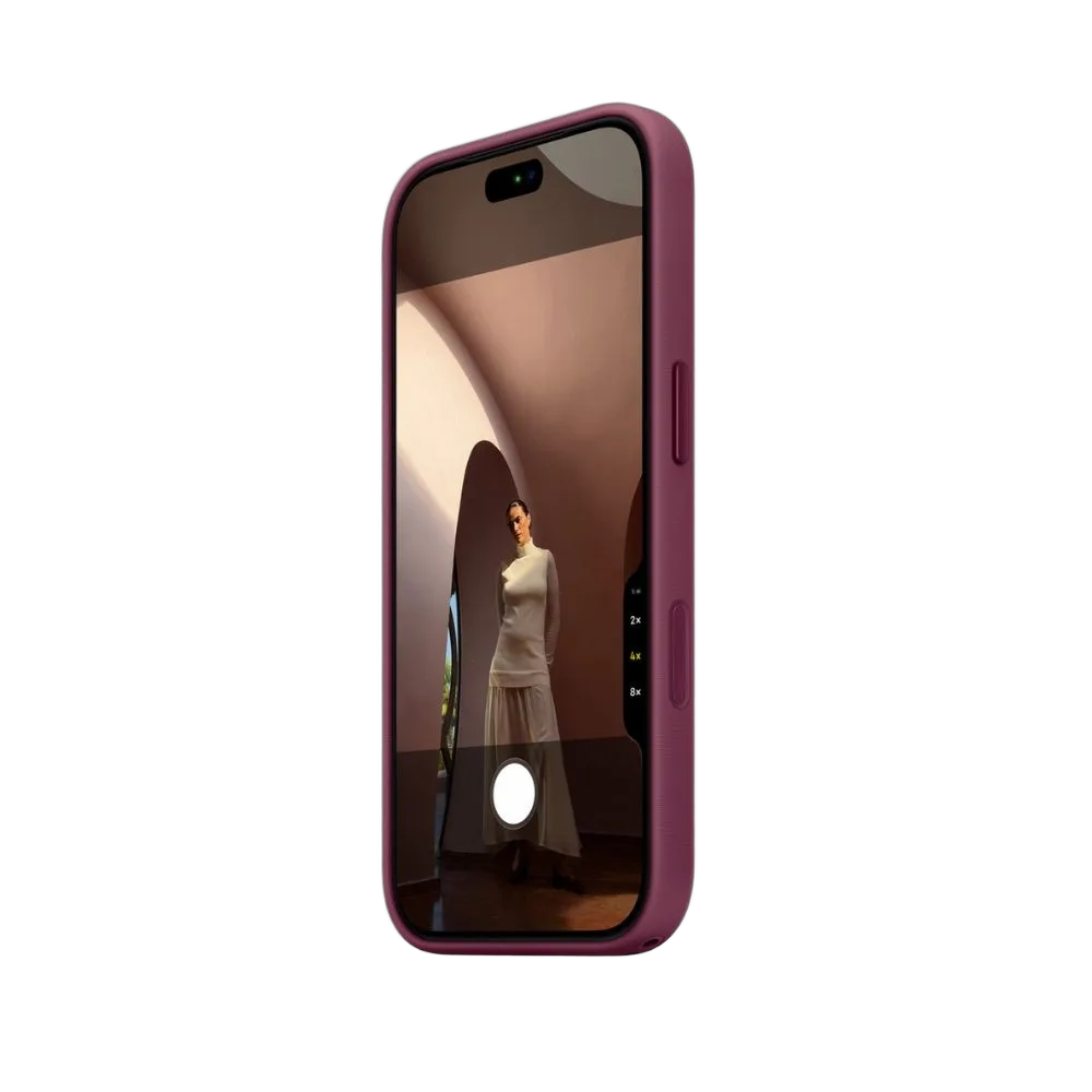 Apple Coque tissage iPhone 18 Pro - MagSafe - Mûre, vue 3