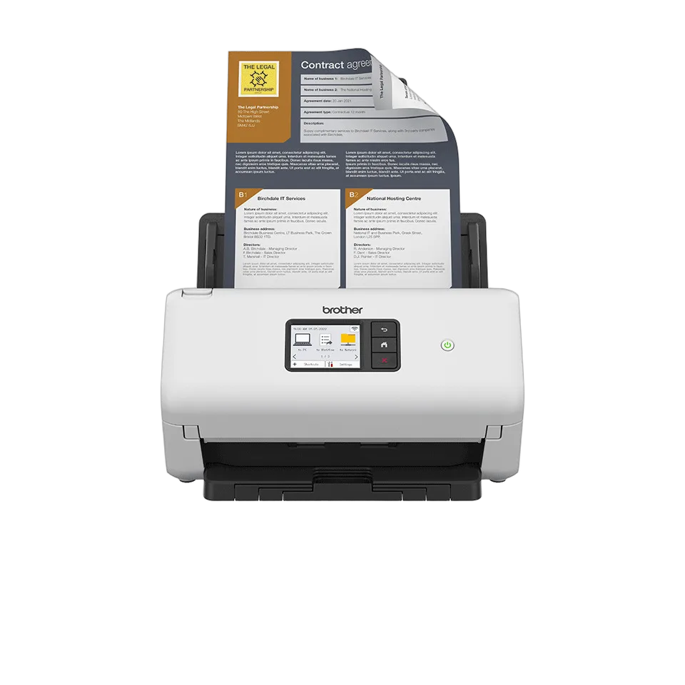 Brother ADS-4550W - Scanner bureautique — vue 1