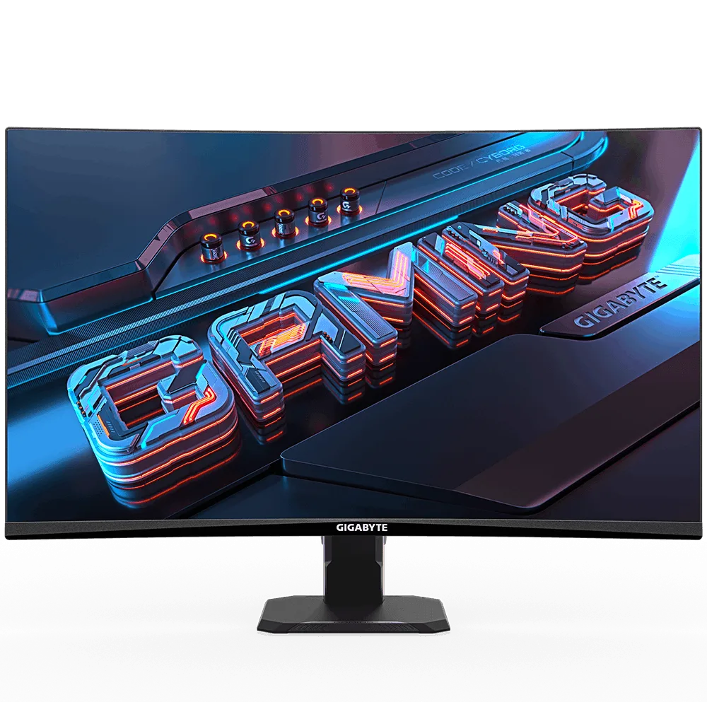 Gigabyte GS27FC - 27" CURVE FHD 180Hz VA 1ms HDR FreeSync Premium — vue 1