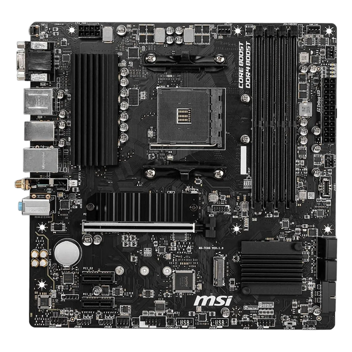 MSI B550M PRO-VDH WIFI — vue 5