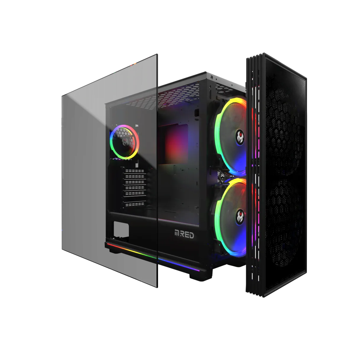 M.RED STORM DESTROYER Gamma-G - ARGB - MT/ATX — vue 2