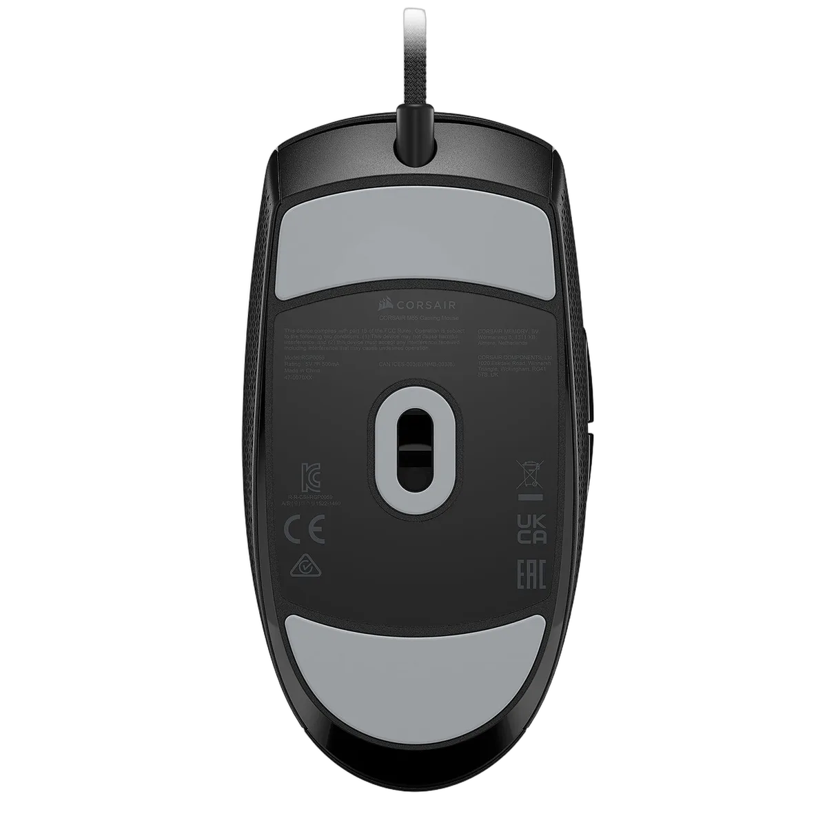 Corsair M55 - Filaire - Noir — vue 3