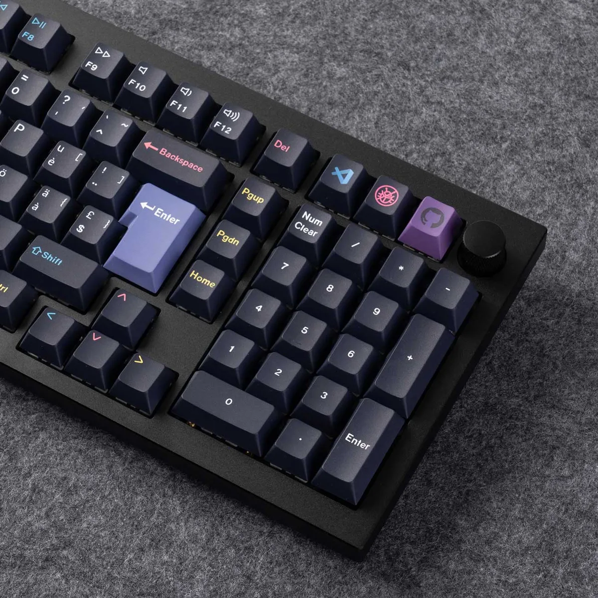Keychron Set de touches - Développeur - Complet/ISO-FR/PBT — vue 2