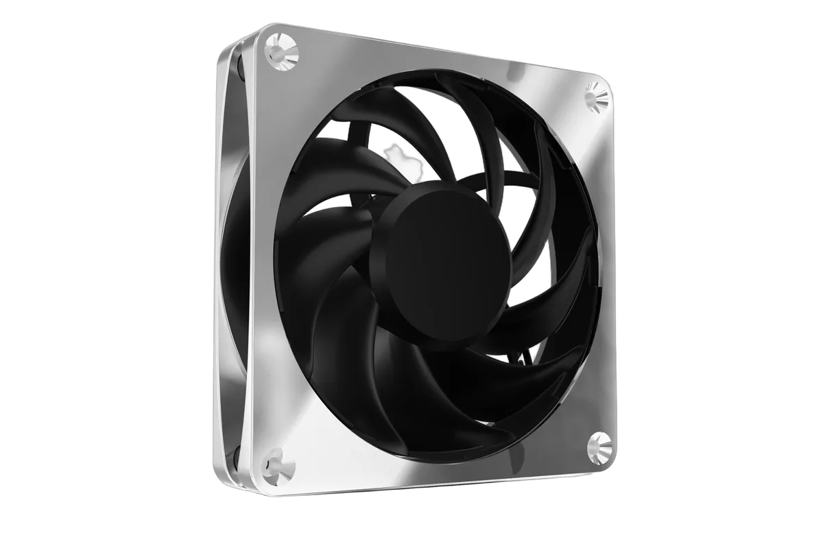 Alphacool Apex Stealth Metal 120mm - 2000rpm Chrome — vue 7