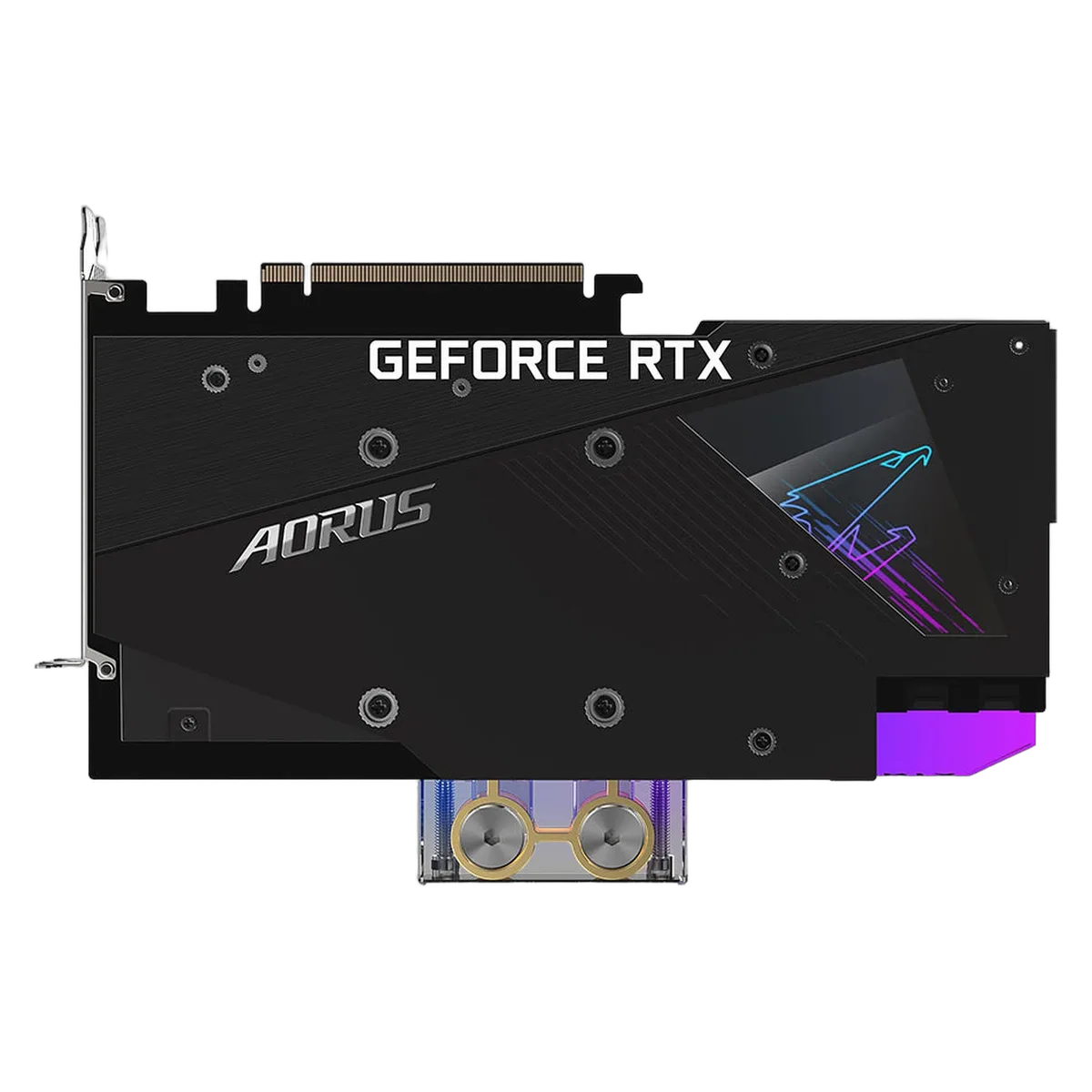 Gigabyte GeForce AORUS RTX 3080 XTREME WATERFORCE WB 10G LHR — vue 4