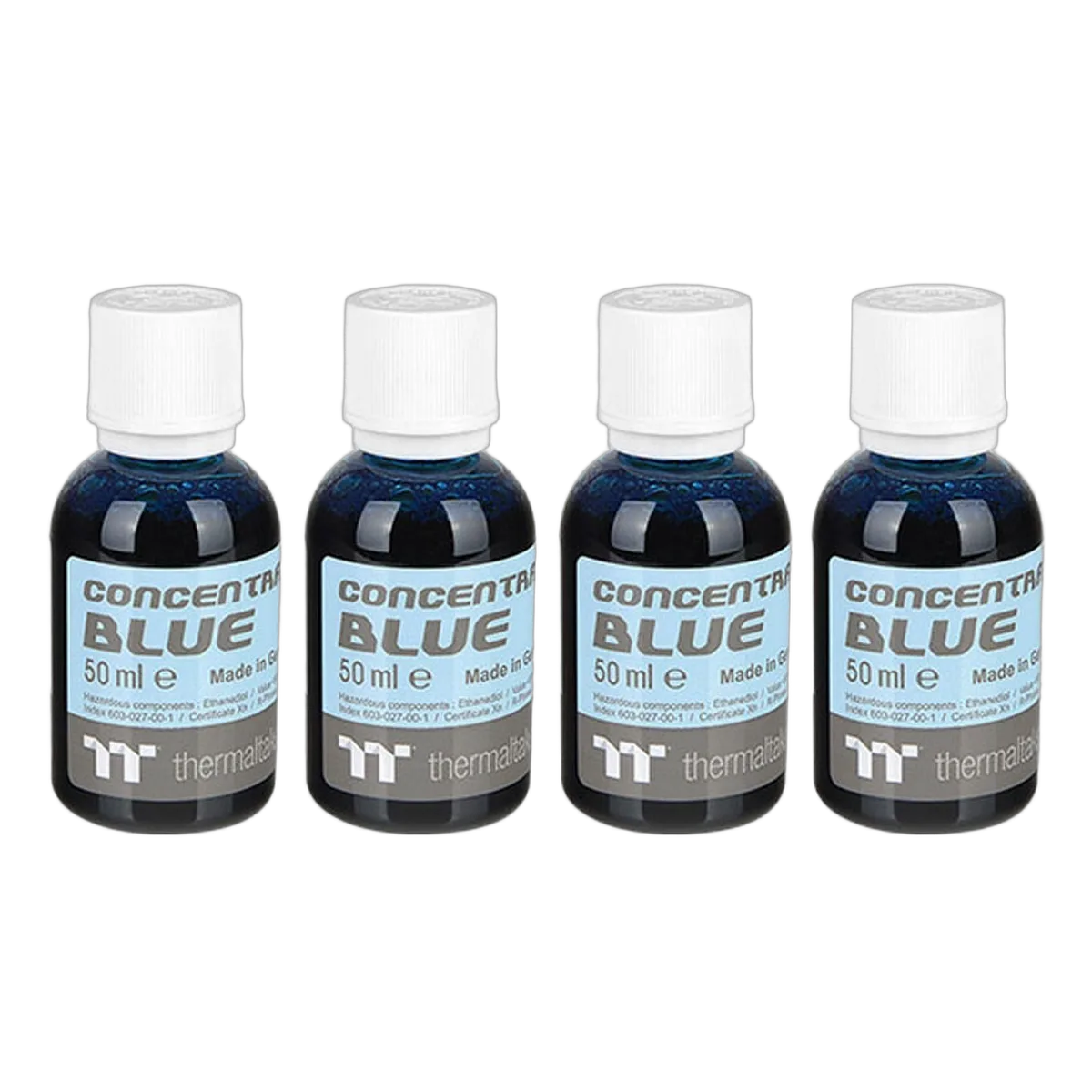 Thermaltake Liquide de refroidissement Tt Premium Concentrate Blue 4 x 50ml — vue 1