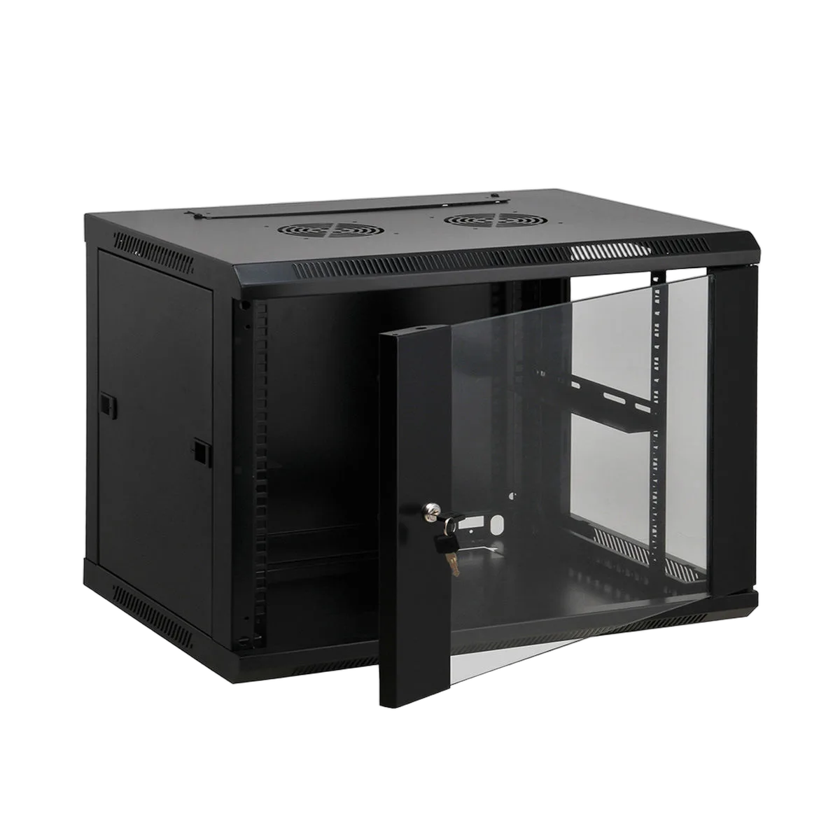 Kimex International Rack mural 19" 600x450mm 9U — vue 4