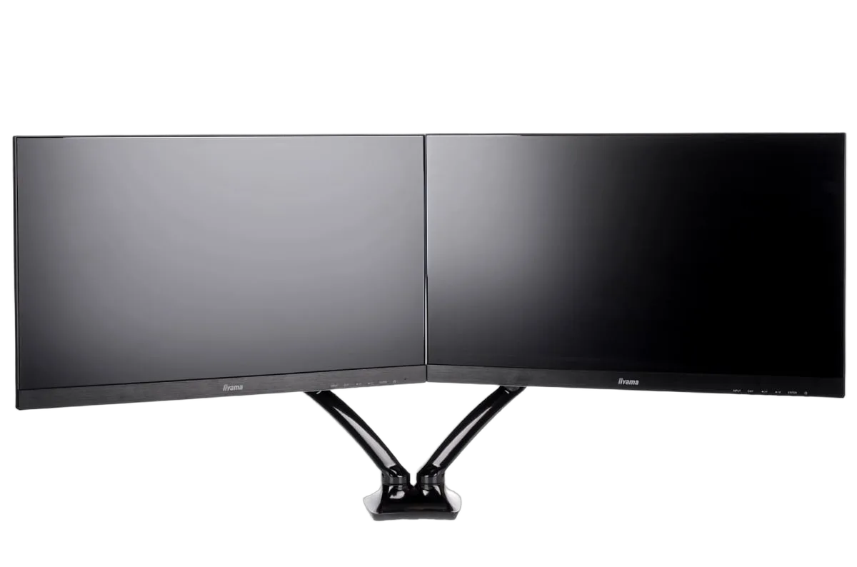 Iiyama DS3002C-B1 Bras pneumatique pour deux moniteurs bureautiques 27" max — vue 5