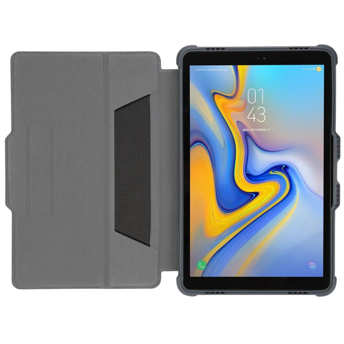 Targus THZ756GL Etui VersaVu pour Samsung Galaxy Tab A 10.5" (2018) Black — vue 3