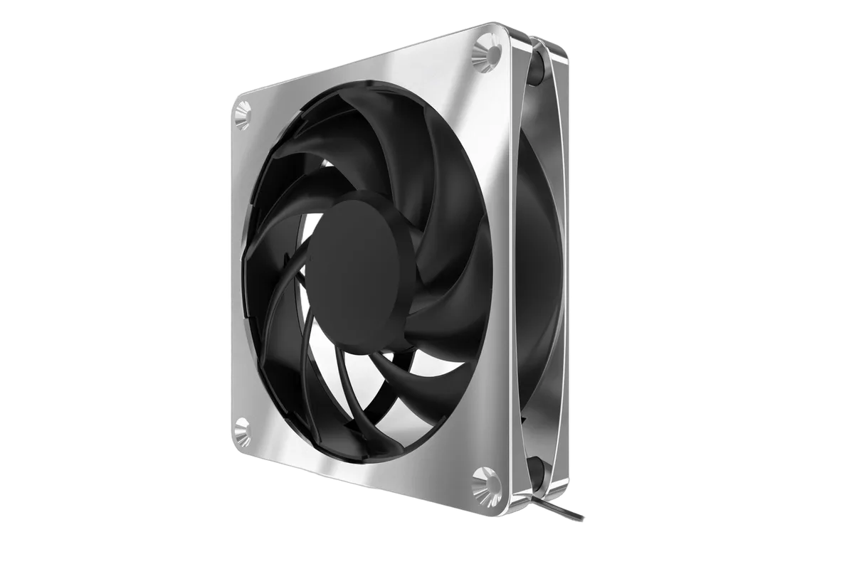 Alphacool Apex Stealth Metal 120mm - 2000rpm Chrome — vue 4