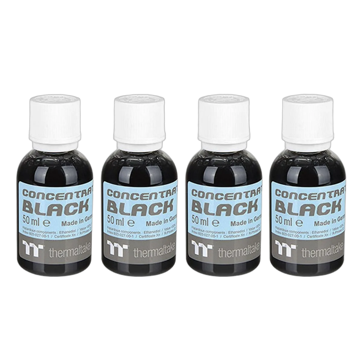Thermaltake Liquide de refroidissement Tt Premium Concentrate Black 4 x 50ml — vue 1
