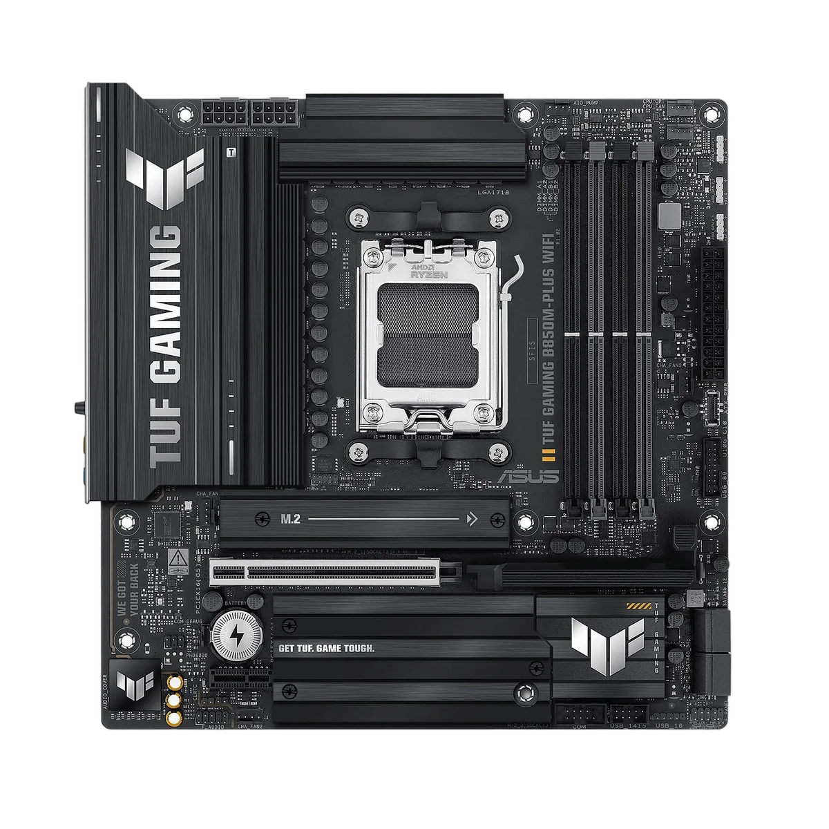 Asus TUF GAMING B850M-PLUS WIFI — vue 2
