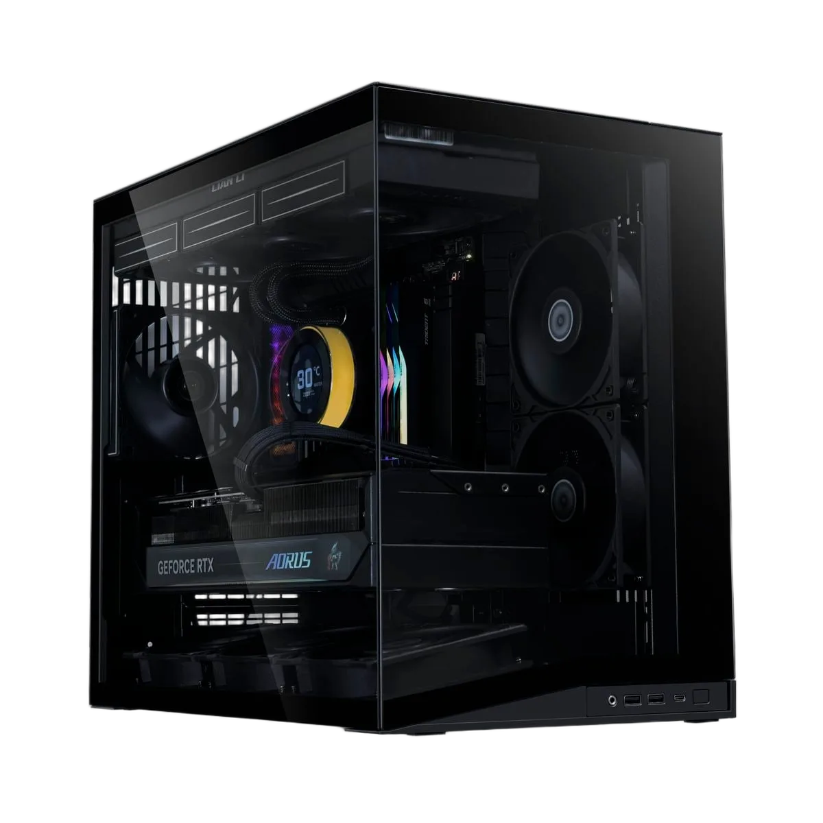 Lian-Li O11D Mini V2 Noir - mT/Sans Alim/ATX — vue 2