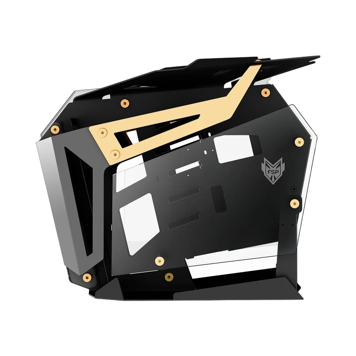 FSP T-WINGS CMT-710 Gold - GT/Sans Alim/E-ATX + ITX — vue 3