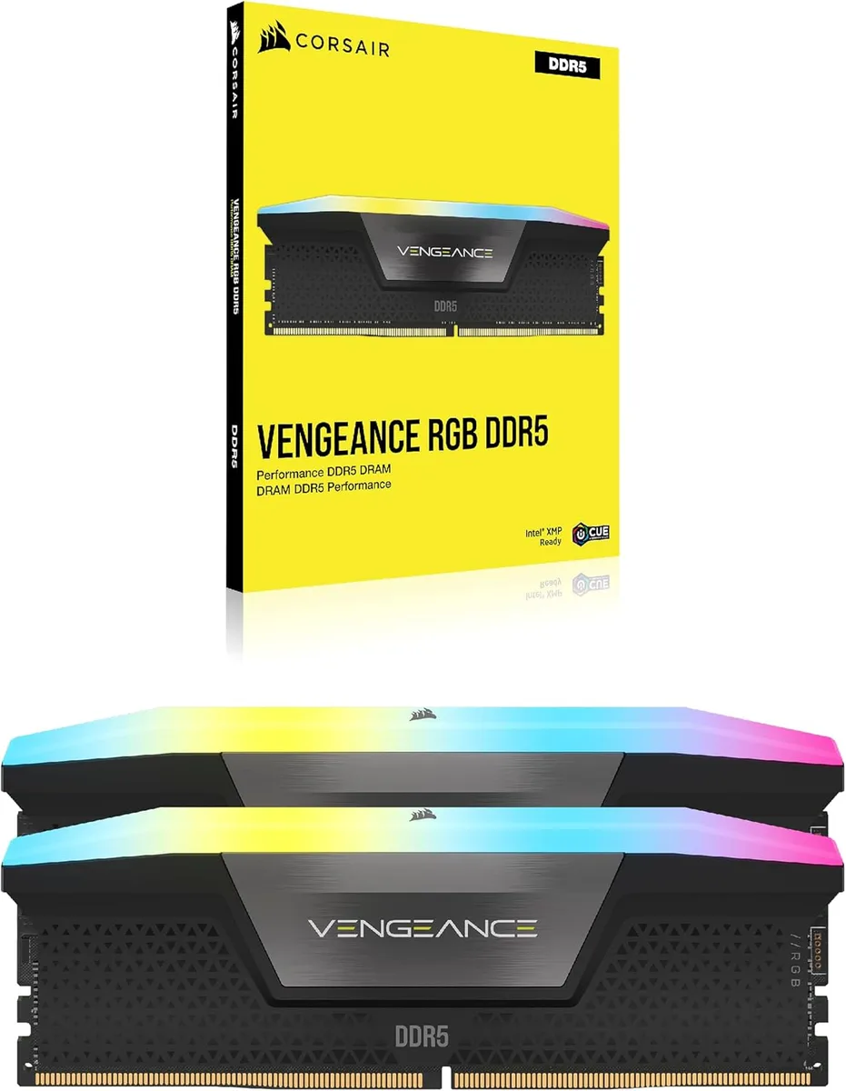 Corsair Vengeance RGB 16Go (2x8Go) DDR5 5200MHz — vue 2