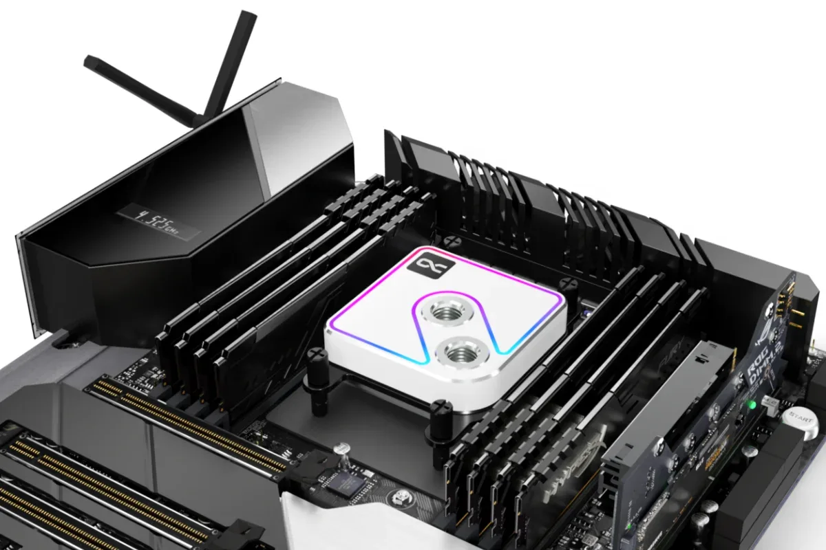 Alphacool Core 1 Aurora White ARGB — vue 6