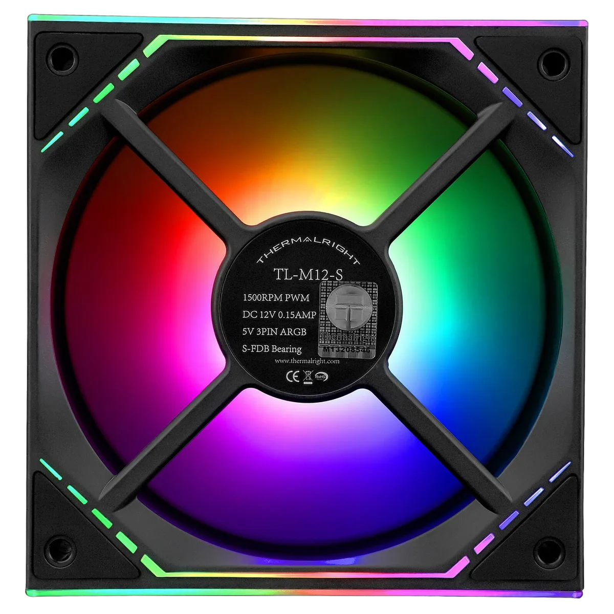 Thermalright TL-M12-S - 120mm - Noir — vue 4