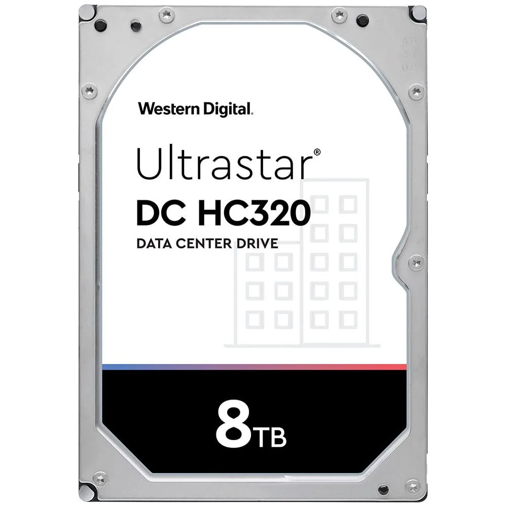 WD 8To SATA III 256Mo Ultrastar Data Center HC320 HUS728T8TALE6L4 — vue 1